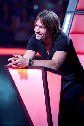 Urban proved to be a regular Aussie-American bloke on <i>The Voice</i>.
