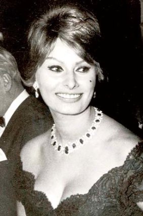 Screen siren Sophia Loren.