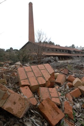 The brickworks site.