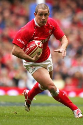 Quick, powerful and elusive . . . Shane Williams is Wales' No.1 tryscorer.