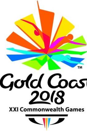 The Gold Coast Commonwealth Games emblem.