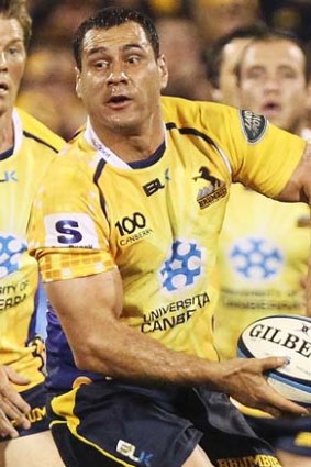 Just in time: Wallaby coach Robbie Deans will no-doubt be looking to George Smith following the loss of David Pocock to injury.