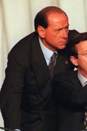 Rehabilitation agents &#8230; Silvio Berlusconi and Gianfranco Fini.