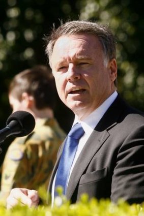 "My people don't want this change" ... Joel Fitzgibbon.
