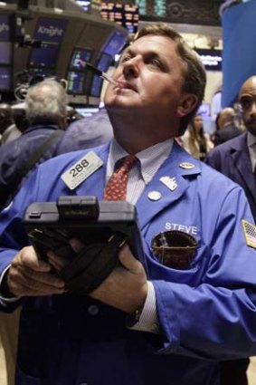 The floor of the New York Stock Exchange.