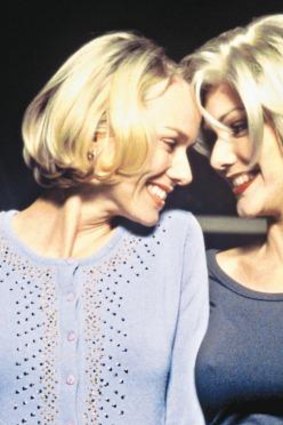 Strange mystery: Naomi Watts (left) and Laura Harring in <i>Mulholland Drive</i>.