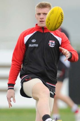 Move rejected: St Kilda's Tommy Walsh had wanted to move to Sydney.
