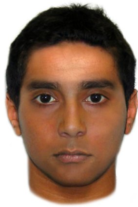 A composite image of the alleged attacker.