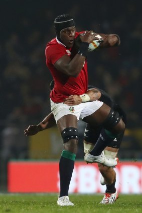 Itoje started off the bench in the clash with the Blues.