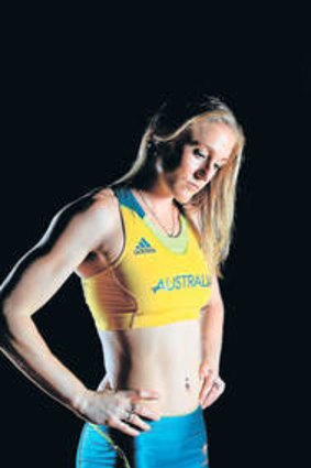 Mel Breen, right, and Sally Pearson.