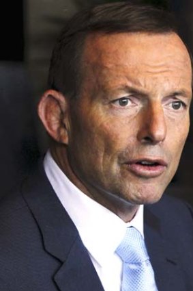 Putting tax offsets on the table: Tony Abbott.