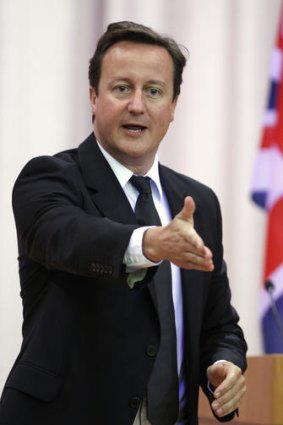 David Cameron is the first British leader to visit Moscow since Tony Blair in 2005.