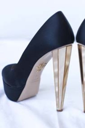 Prized possession: Charlotte Olympia pumps.