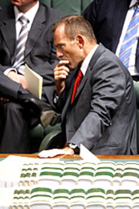 Tony Abbott in the house.