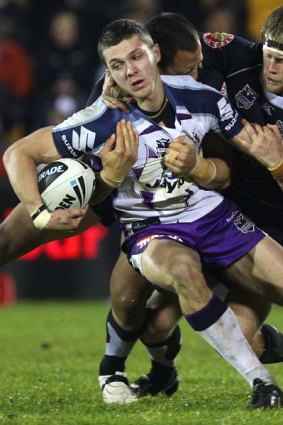 Star on the rise . . . Matt Duffie has rejected more lucrative offers to stay at the Storm.