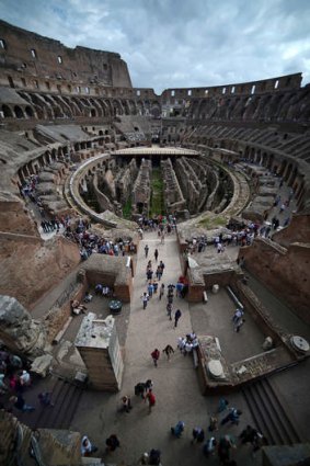 The number of visitor to the Colosseum has greatly increased in recent years.