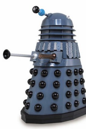Ex-ter-min-ate! … a dreaded "pepper pot"-shaped Dalek.