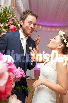 Hamish Blake and Zoe Foster wed on Tuesday in front of just 22 of their closest family and friends. <i>Source: Woman's Day</i>