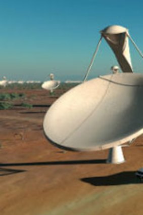 The SKA telescope could be built in Australia.