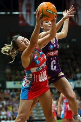 Crucial win: The Firebirds kept their finals hopes alive.