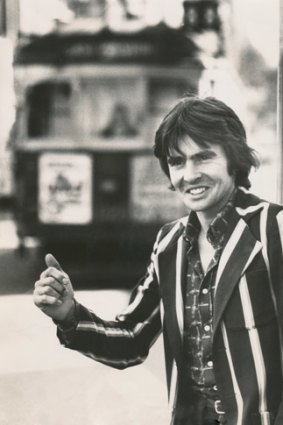Monkees singer Davy Jones in Melbourne in 1980.