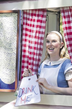 Gemma Bishop stars in Ripponlea House and Gardens' <i>Alice In Wonderland</i>.