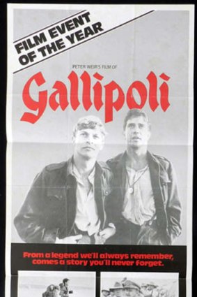 A poster for Peter Weir's <i>Gallipoli</i>.