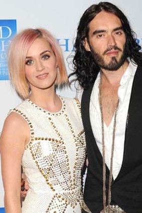 Divorce bound ... Katy Perry and Russell Brand.