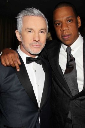 <i>The Great Gatsby</i> director Baz Luhrmann and Executive Producer Shawn "Jay Z" Carter at the New York premiere.