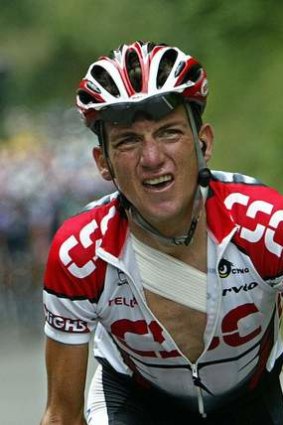 Disgraced cyclist Tyler Hamilton.