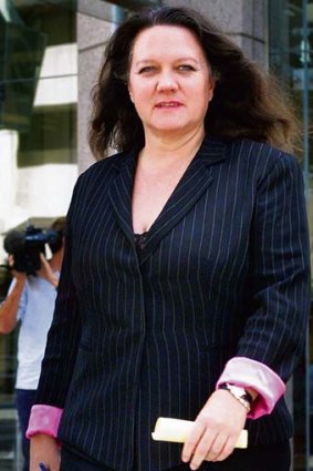 Gina Rinehart.