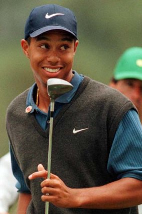 Talented ... Tiger Woods.