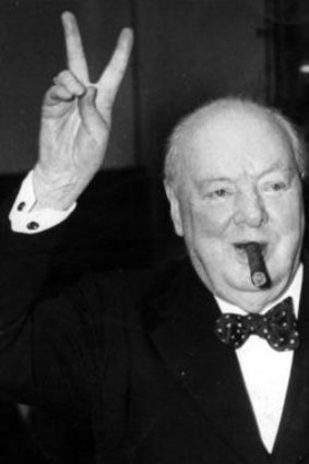 Winston Churchill.