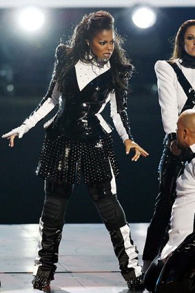Janet Jackson performs during a tribute to Michael Jackson at the MTV Video Music Awards.