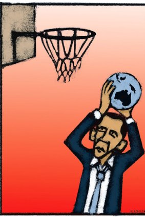 Obama's task.
