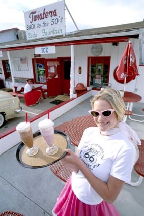 Only in America would a waitress say "have a fantastic day" and mean it.