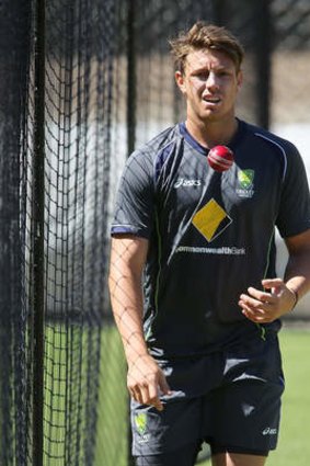 Up to speed: James Pattinson is looking forward to the Ashes.