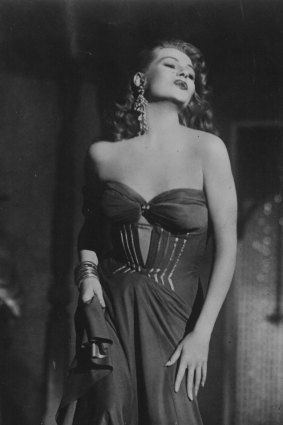 Rita Hayworth ... didn't win an Oscar but gave great gown.