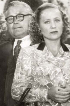 Evdokia Petrov and and her husband Vladimir Petrov.