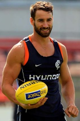 Blues forward Andrew Walker.