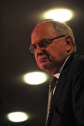 Professor Garnaut told the  gathering of Australia’s efforts to tackle climate change.