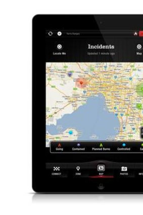 The FireReady App on iPad.