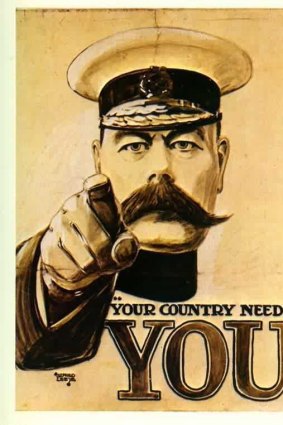 The Lord Kitchener recruitment poster.