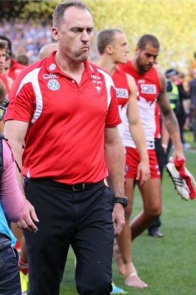 John Longmire will have to suffer through watching the grand final all over again.