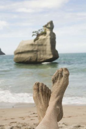 Cathedral Cove, Coromandel Coastal Track, New Zealand.