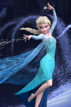 Elsa in <em>Frozen</em>.