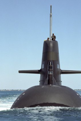 Collins class submarine.