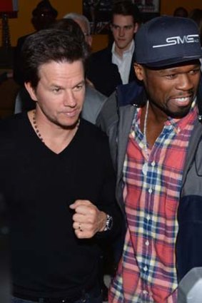 'Whatever happens here is out of our control and there's a bigger picture: Mark Wahlberg and rapper Curtis '50 Cent' Jackson.