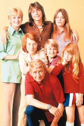 Suzanne Crough starred as Tracy Partridge in <i>The Partridge Family</i> (pictured as youngest girl with long hair).