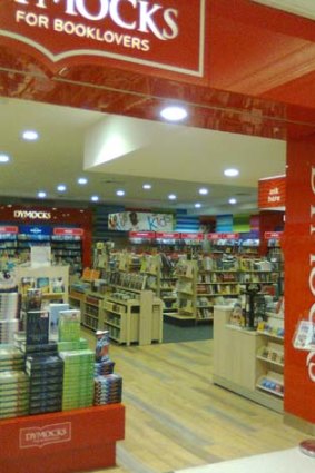 Paper rival: Book giant Dymocks' strong sale figures suggests the paper novel is making a come back.